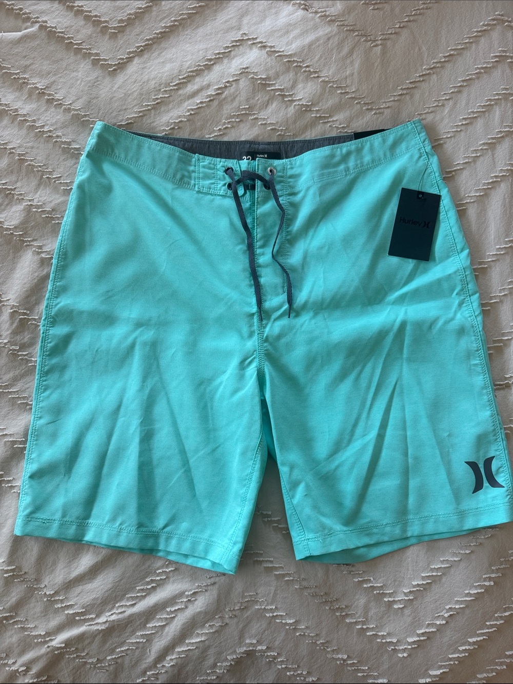 Hurley Men’s Turquoise Swim Boardshorts